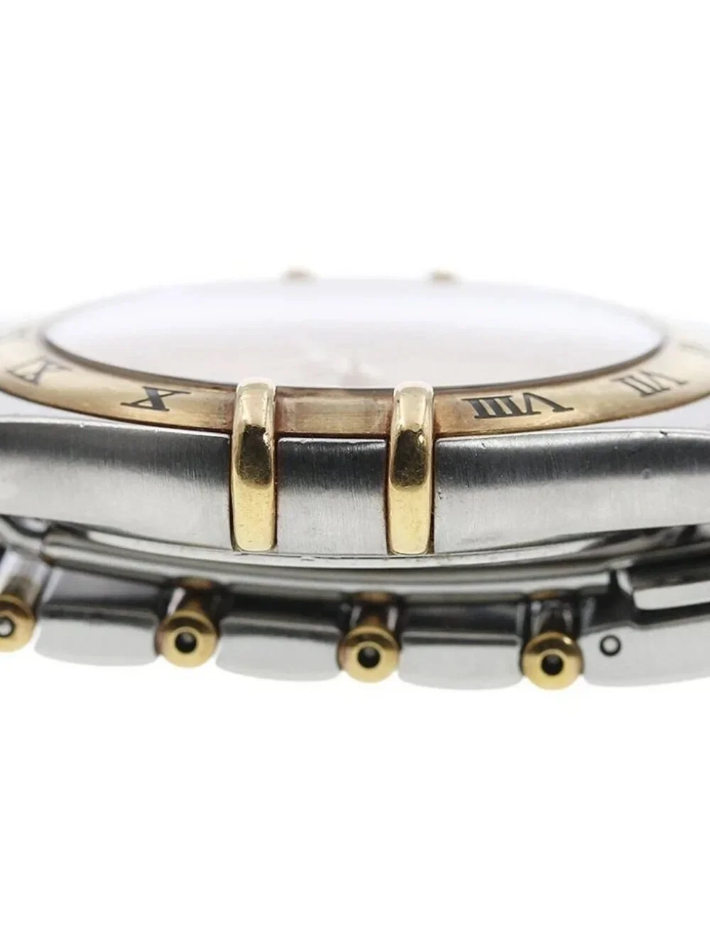 OMEGA Constellation 1312.10 date half bar gold Dial Quartz Men's Watch_913651